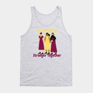 Women Stronger Together Tank Top